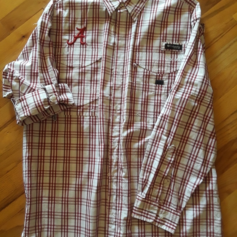 Columbia PFG Long Sleeve- University of Alabama